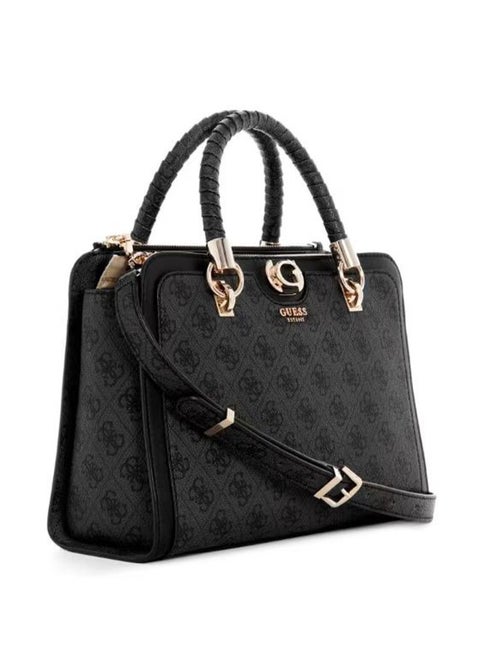 GUESS New Medieval Hand-held Printed Tote Handbag
