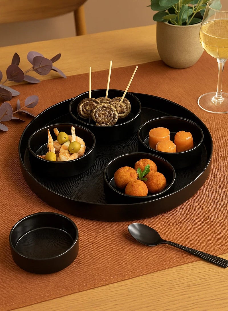 لوفت مقبلات، طقم ، D34XH5CMS، أسود-194161A - Image 1