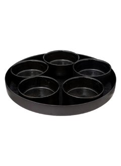 LOFT APPETIZER,SET,D34XH5CMS,BLACK,GLASS-194161A  - Image 5