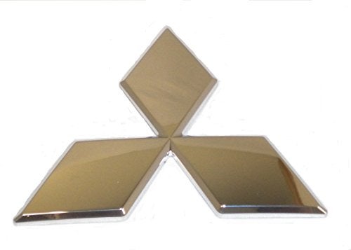 Mitsubishi Genuine Mitsubishi Triple Diamond Emblem Chrome Front 7415A603 Outlander SPORT 2011 2012 2013 2014 2015 2016 2017 2018 2019