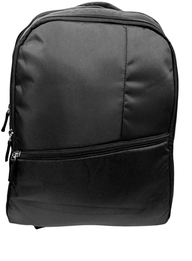Sleek Black Laptop Backpack - Ergonomic, Water-Resistant & Multi-Compartment | Fits Up to 15.6” Laptops | Ideal for Work, Travel & Daily Commute - Image 1