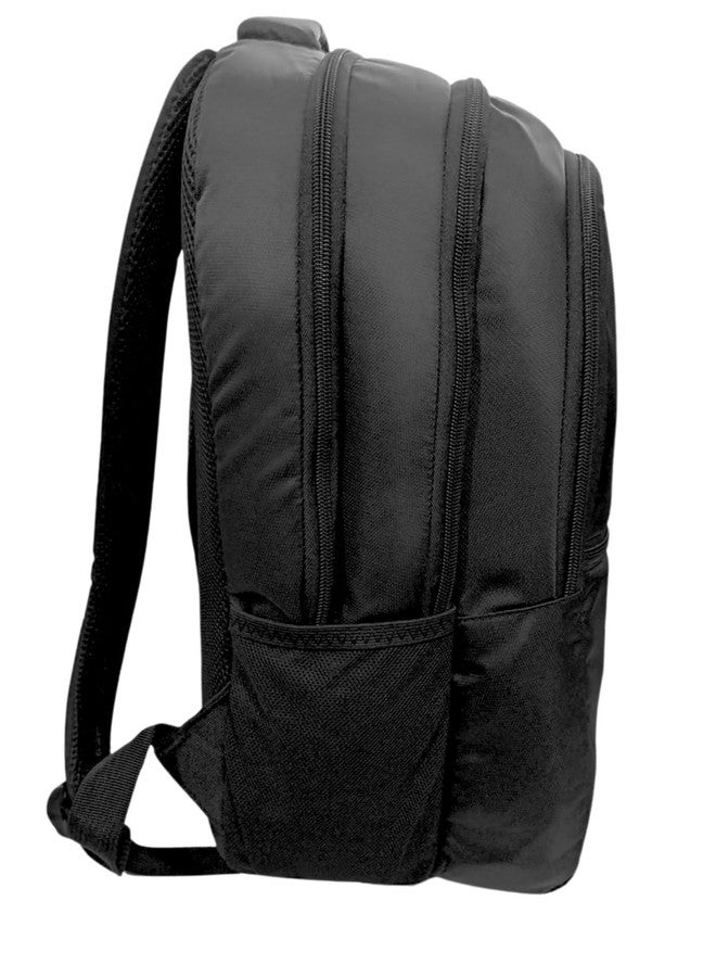 Sleek Black Laptop Backpack - Ergonomic, Water-Resistant & Multi-Compartment | Fits Up to 15.6” Laptops | Ideal for Work, Travel & Daily Commute - Image 2