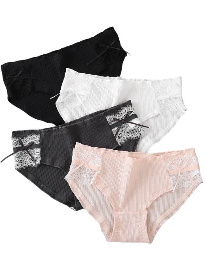 KUYING New Comfortable Skin friendly Breathable Underwear Set of 4  - Image 1