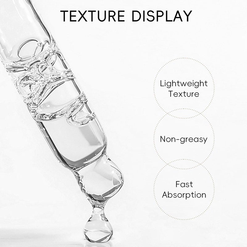 Rosarden Rice Serum for Face, 2Pcs Rice Raw Pulp Serum, Deep Moisturizing Nourish Dry Skin, Shrink Pores, Smooth Fine Line, Hydration & Plump, Control Oil, Natural Extracts Lightweight Texture, Fast Absorption - Image 5