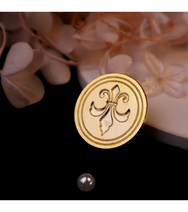 1 قطعة من أداة ختم الشمع مع رأس ختم مزدوج الجوانب قابل للفصل على شكل زهرة الأقحوان، مناسبة لدعوات الزفاف، تغليف الهدايا، تزيين الحفلات، والأعمال اليدوية. - Image 5