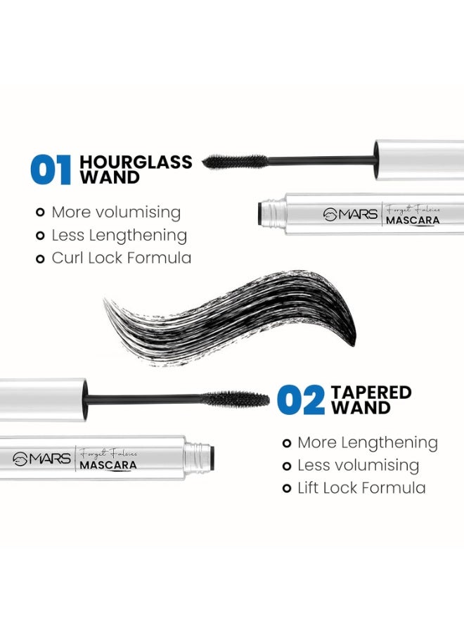 مارس ماسكارا مارس ألترا كيرل لونغ لاستينغ فورجيت فالسيز 9 مل (أسود داكن) - Image 3