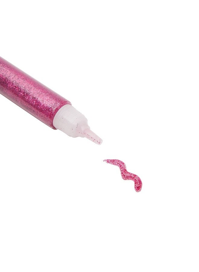 Bright Creations 100 Pack Glitter Glue Pens - 0.35 Oz Rainbow Glue Stick Set For Arts & Crafts Projects, Slime Supplies, Scrapbooking, Cards (20 Metallic Colors) - Multi Colored Glitter Glue Pens - Image 5