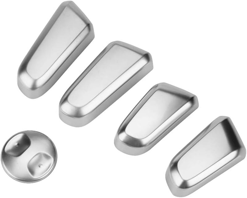 Kia KX5 QL 2015 2018 ABS Silver Seat Trim Cover Adjustment Handle Decoration - Image 4