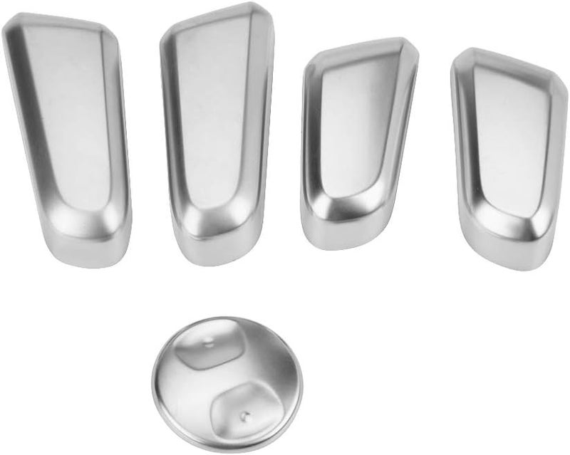 Kia KX5 QL 2015 2018 ABS Silver Seat Trim Cover Adjustment Handle Decoration - Image 1