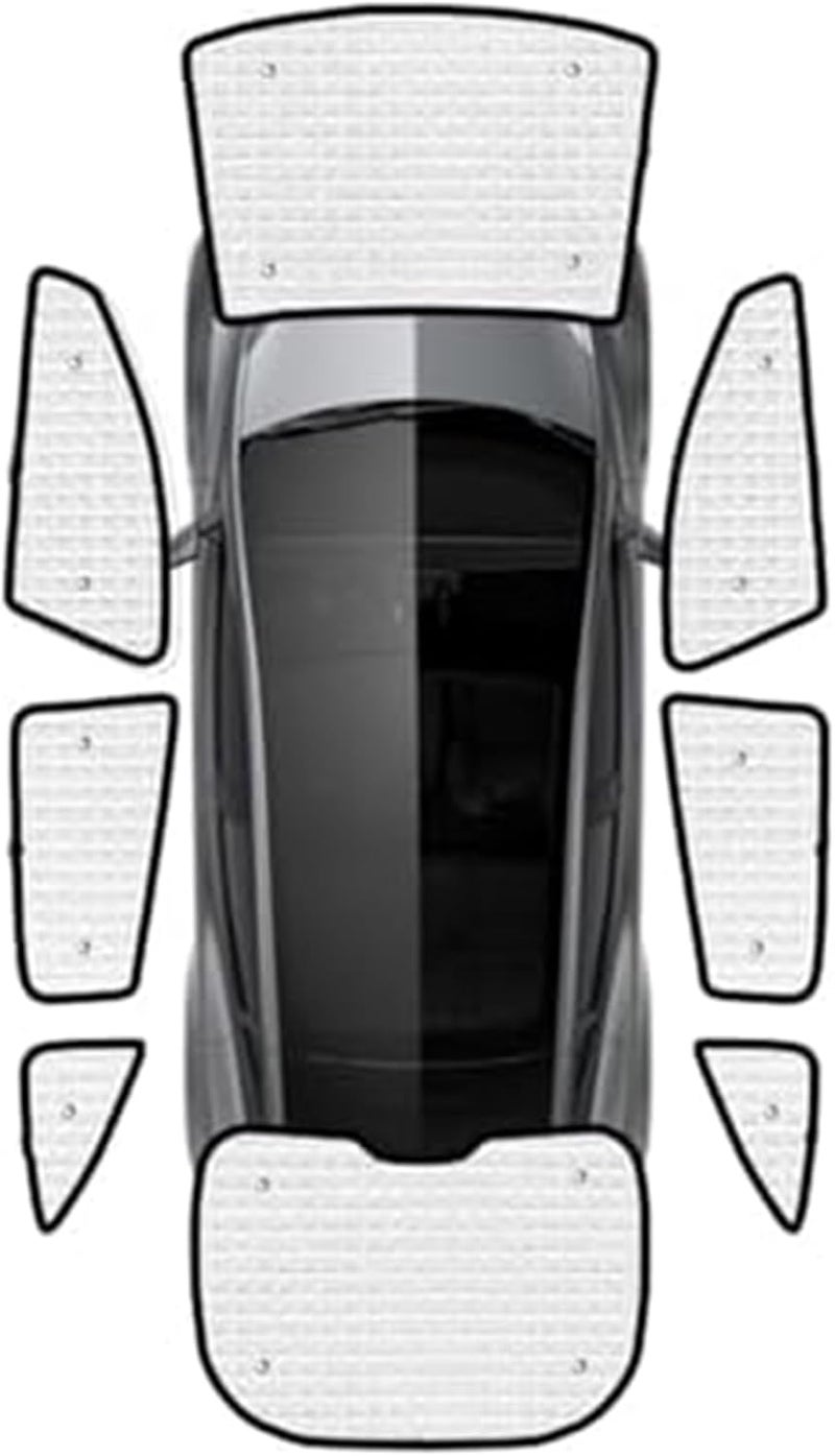 Yurefax Car Sun Shades for Tesla Model Y - Image 1
