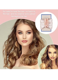 KASTWAVE No Heat Curling Iron Headband, Lazy Curling Iron Foam Sponge Curling Big Waves, No Heat Wire Curling Headband, For Women Party, Party, Everyday Life  - Image 5