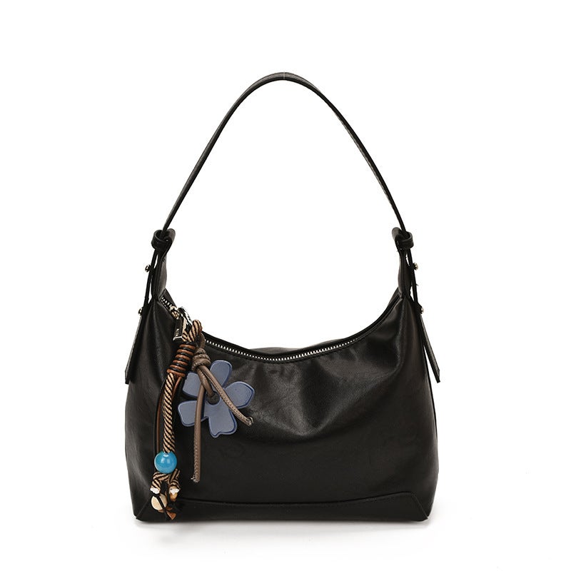Vintage PU Leather Shoulder Bag for Women, Crossbody Handbag - Image 5