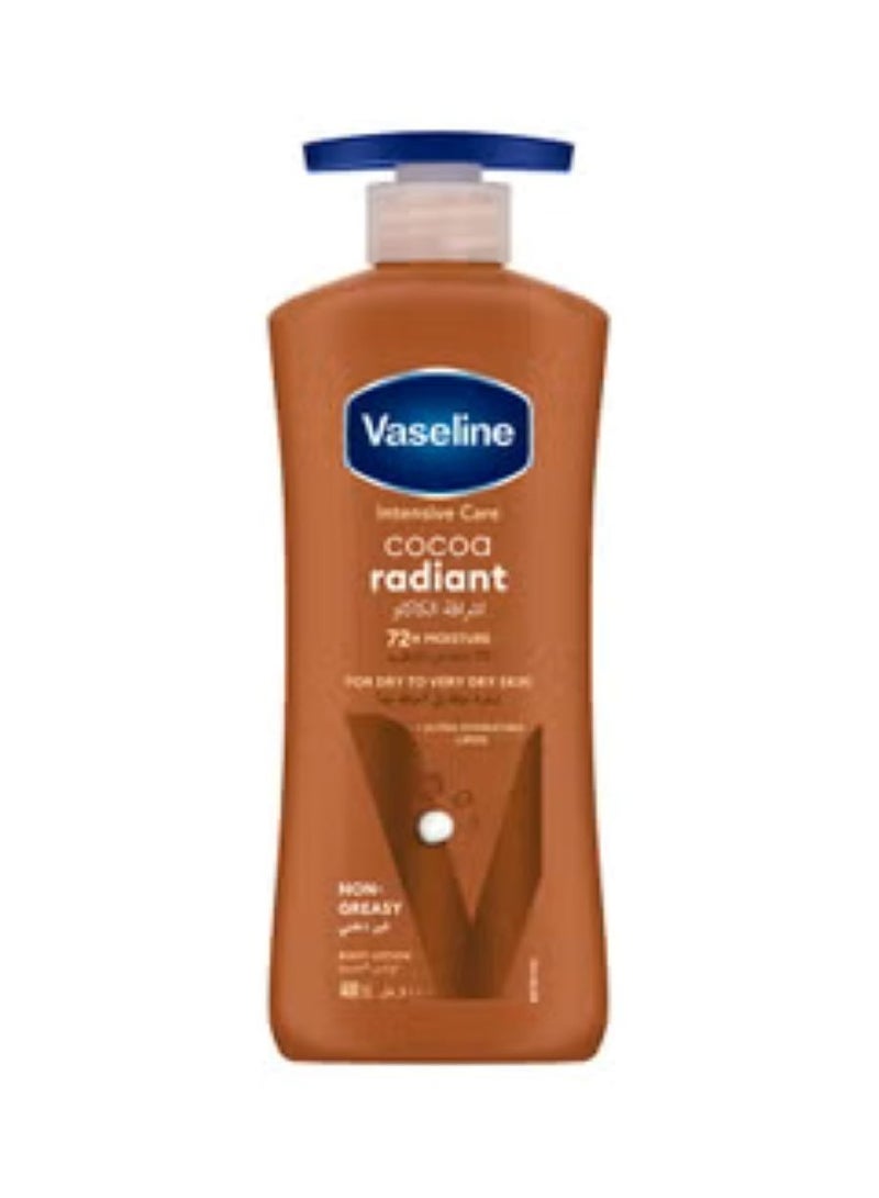 Vaseline Intensive Care Body Lotion For Dry To Very Dry Skin Cocoa Radiant 400ml - Image 1