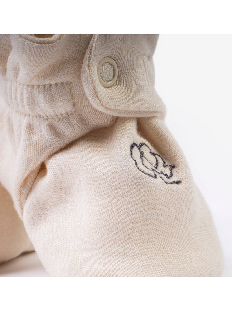 Caico Cotton Organic Cotton Baby Footies  - Image 2