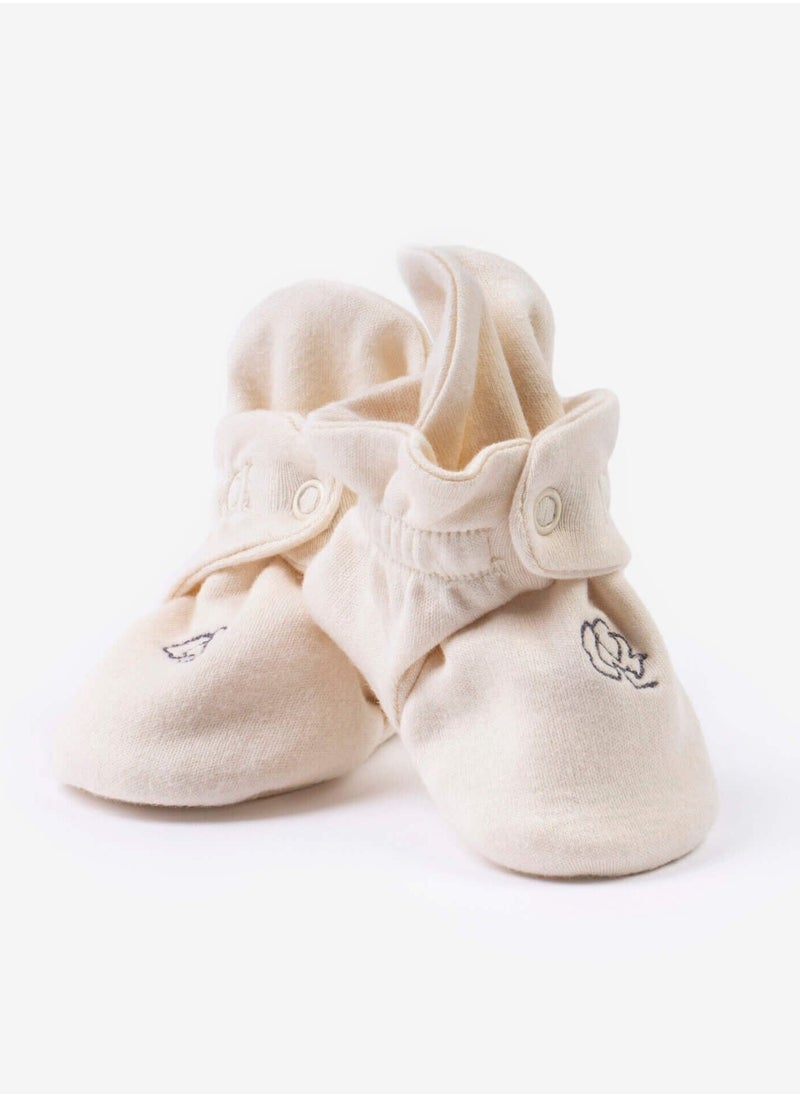 Caico Cotton Organic Cotton Baby Footies  - Image 1