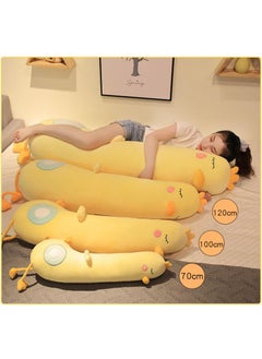 Y&D 1-Piece Yellow Duck Plush Toy Duck Pillow Children's sleeping Dolls  - Image 5