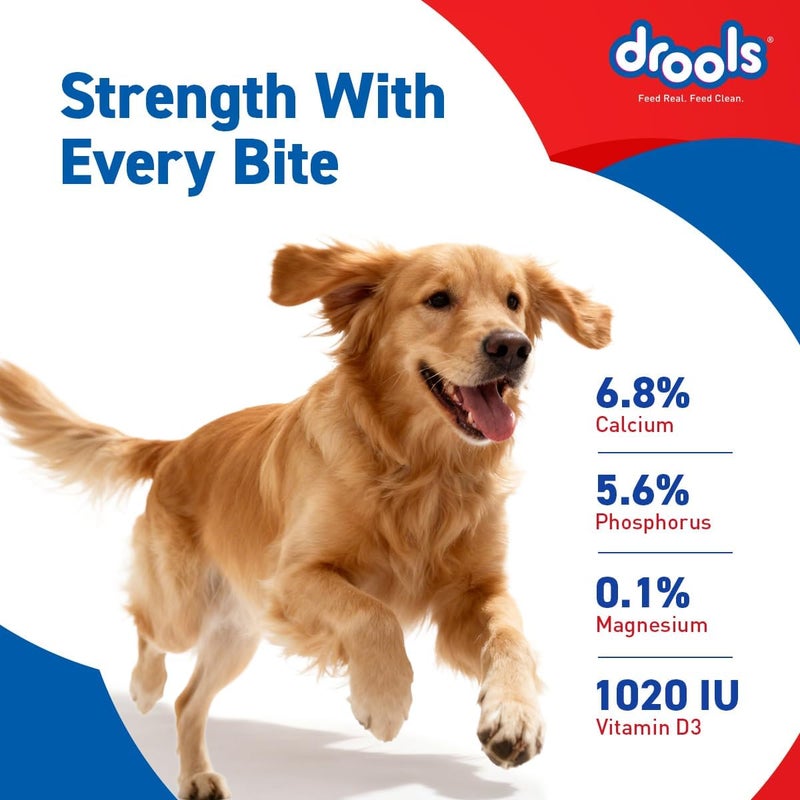 Drools Absolute Calcium Bone Jar, Dog Supplement Treat - 40 Pieces (600g) - Image 5
