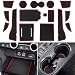 LOCOY Center Console Liner for Honda Civic 11th Gen Sedan Accessories 20222024 2025 2026 Cup Holder Mat Coaster Trim Door Slot Pad NonSlip Interior Custom Rubber Decoration Insert 16pcs Red - Image 2