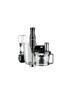 TORNADO Hand Blender 1000 Watt Food Processor Whisk Black THB-1000MKL 