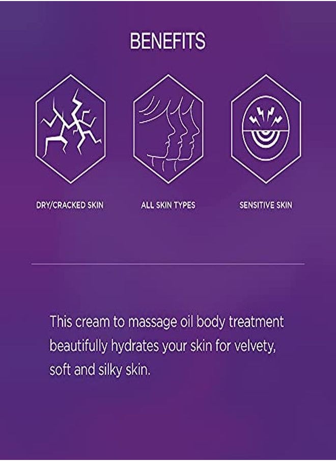 Hey Honey , On And On, Honey Cream To Oil Body Massage. Delectable Blend Of Oils, Moisturizing Honey Extracts, And Botanicals Leaves Skin Silky Smooth And Hydrated. 6.7 Oz.  - Image 4