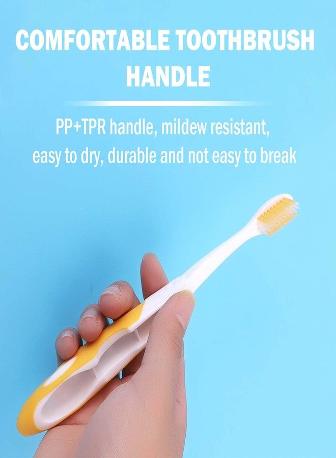 DreamAug 2-Pack Folding Travel Toothbrushes – Soft Bristle, Compact & Portable Toothbrush for Camping, Hiking, Business Trips & Daily Use - Image 4