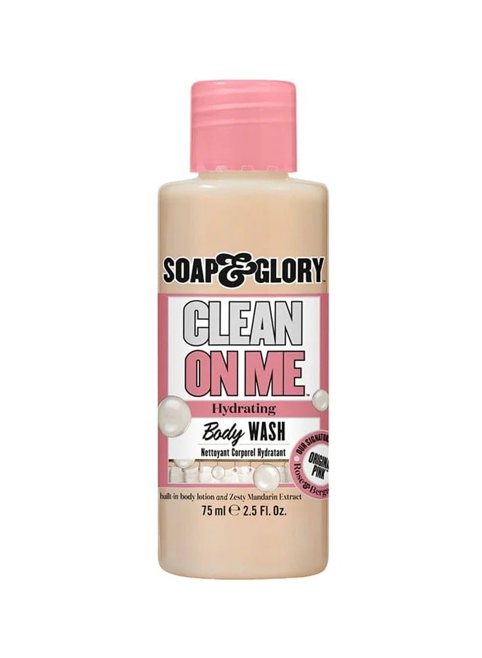 Soap & Glory Clean On Me Body Wash Travel Size 75ml
