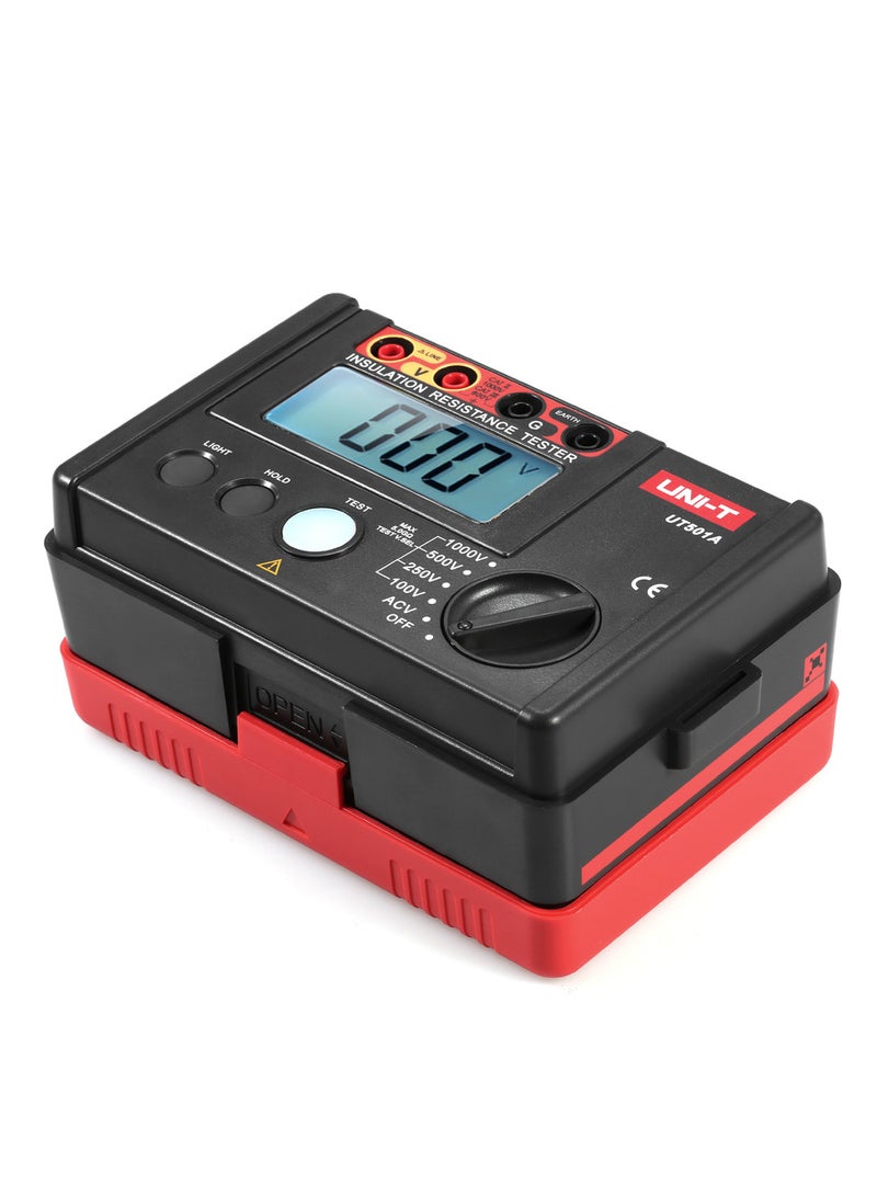 UNI-T UT501A 1000V Insulation Resistance Meter Ground Tester Megohmmeter Voltmeter w/LCD Backlight - Image 5