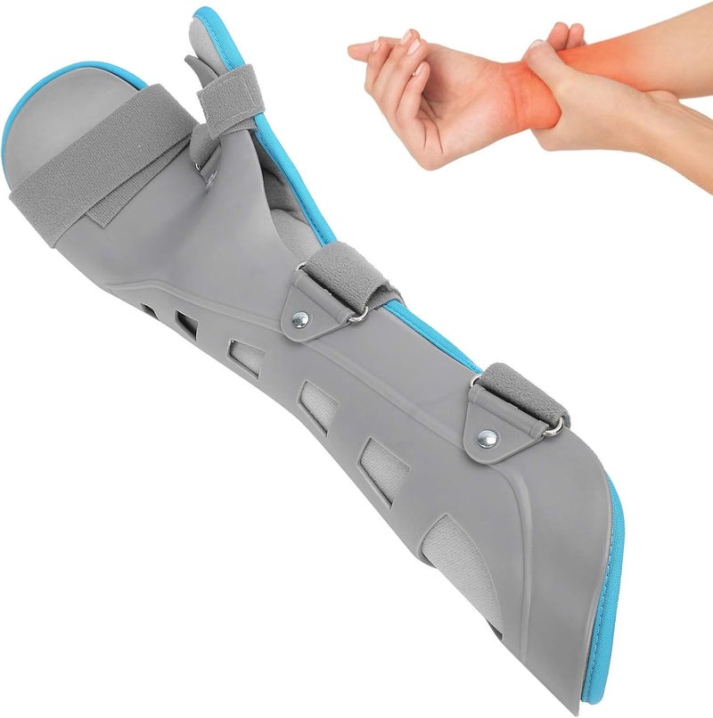 cheekyglo Wrist Support Brace, Adjustable Carpal Tunnel Wrist Brace Hand Fracture Fixed Strap, Wrist Support Sprain Carpal Tunnel Splint Fixation Device for Tendonitis, Arthritis, Sprains (Right Hand) - Image 1
