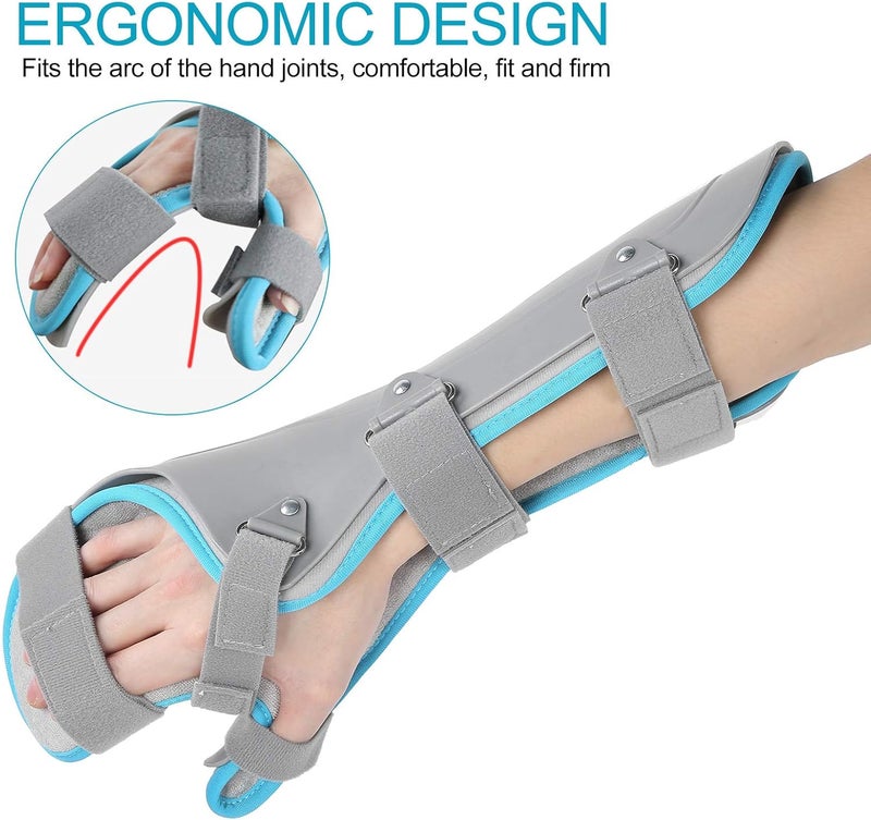 cheekyglo Wrist Support Brace, Adjustable Carpal Tunnel Wrist Brace Hand Fracture Fixed Strap, Wrist Support Sprain Carpal Tunnel Splint Fixation Device for Tendonitis, Arthritis, Sprains (Right Hand) - Image 2