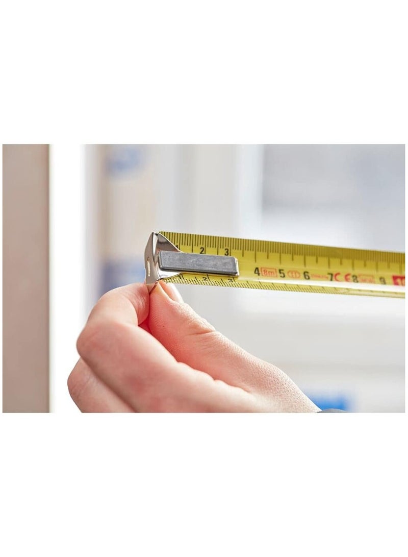 Stanly Stanley Bandmass (8 m, extra-starkes gebogenes Band, Polymer-Schutzschicht, Endhaken dreifach vernietet - Image 2