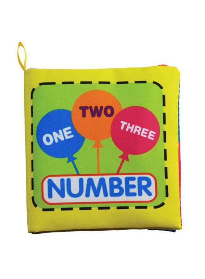 NIBEMINENT 12-Pattern Baby Early Education Toy Cloth Book