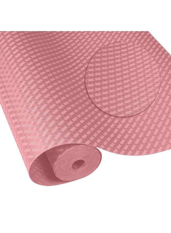 GripEasy 45 cm X 1.5 m Peach Food Grade EVA Multipurpose Shelf Liners mat roll for Kitchen Drawer, Shelf mat,cupboad mat, Dinning mat, almirah Shelf (Check Texture Peach) - Image 3