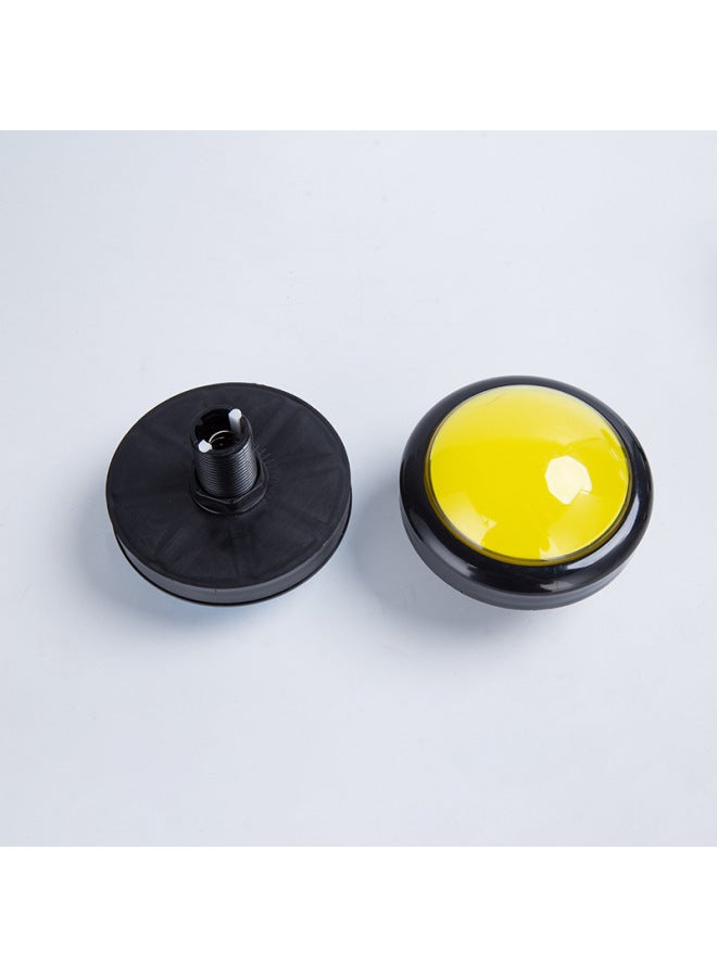 Yuanhenglizhen Anime Game Machine Start Button Good Sound Pass Button Beat Big Round Button 100mm-Product Color:Blue  - Image 3