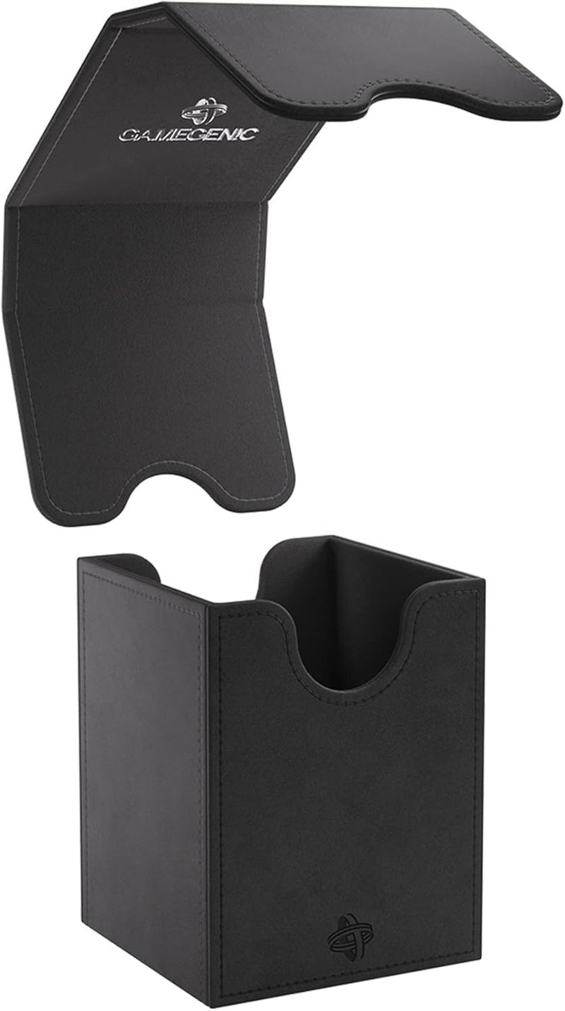 GameGenic Card Deck Box â€“ Deck Box: Squire XL Black 100CT â€“ Durable and Sturdy TCG, OCG Card Storage â€“ Compatible with Pokemon Yugioh Commander and MTG Magic: The Gathering Cards - Image 5