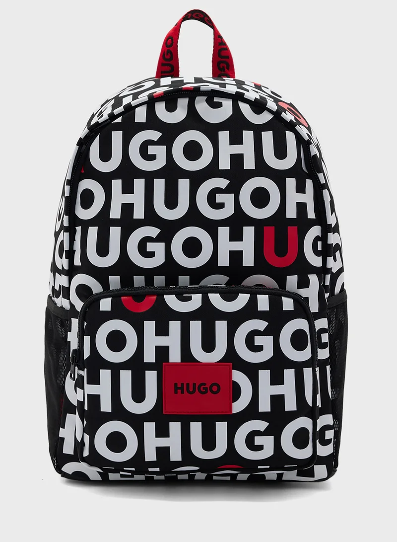 هوجو Kids Logo Backpack