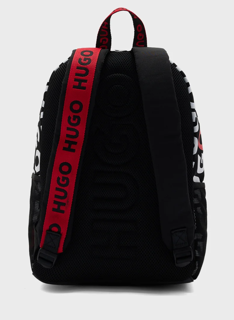 هوجو Kids Logo Backpack