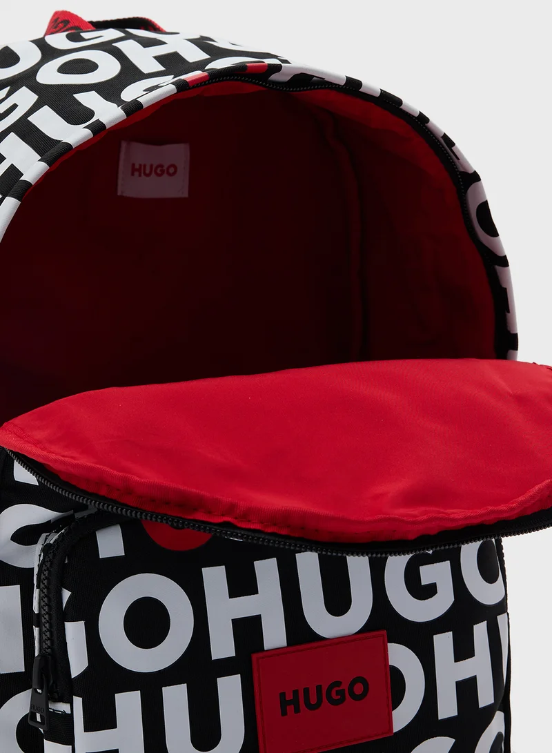 هوجو Kids Logo Backpack