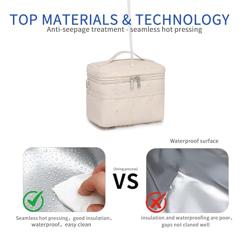sorozien Insulated Lunch Bag for Women Adult Lunch Box Lightweight Waterproof Lunchbox Soft Cooler Reusable Lunch Bags for Work - Image 3