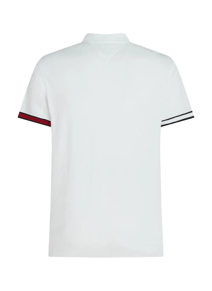 TOMMY HILFIGER Logo Print Polo Shirt