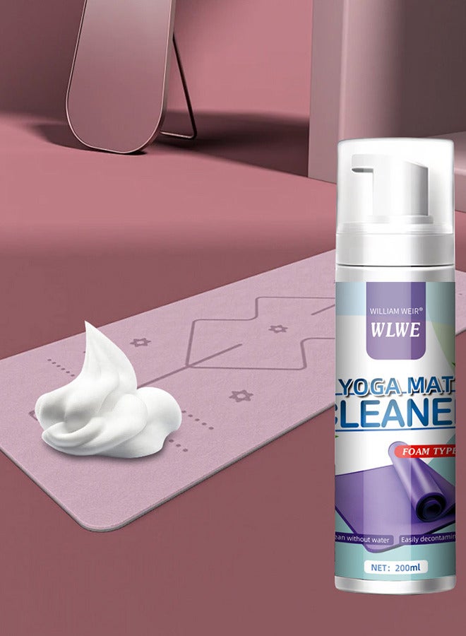 ويليام وير منظف ​​رغوي لسجادة اليوجا، منظف لسجادات تمارين البيلاتس ومعدات اللياقة البدنية وإكسسوارات الصالة الرياضية - Image 4
