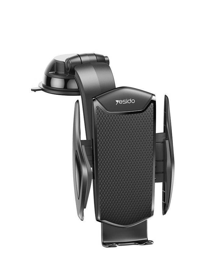 Yesido C99 Car Center Console Suction Cup Mobile Phone Navigation Holder (Black) - Image 1