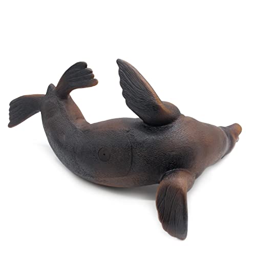 SmilerSmile Simulated Ocean Big Animal, One pc 15Inch Soft Filled Rubber Sea Educational Toys (sea Lions) - Image 4