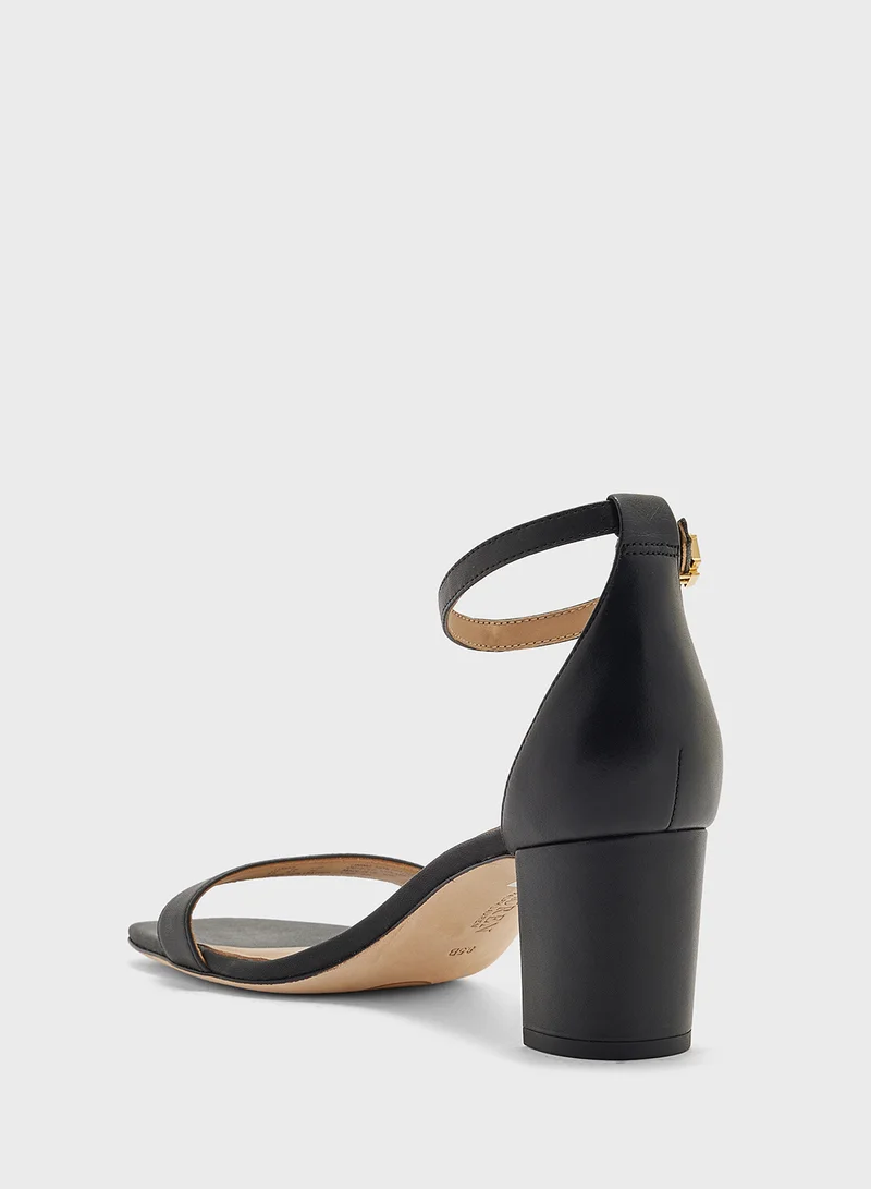 لورين رالف لورين LOGAN-SANDALS-HEEL SANDAL