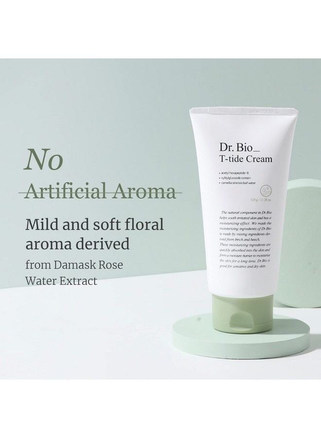 Dr.Bio كريم دكتور بيو تيتيد لجميع الأعمار من الأطفال إلى البالغين للبشرة الحساسة والجافة | مرطب يومي للوجه وكريم للجسم لبشرة زجاجية مرطبة كورية | منتجات العناية بالبشرة للجسم والوجه (320 جرام 11.28 أونصة) - Image 4