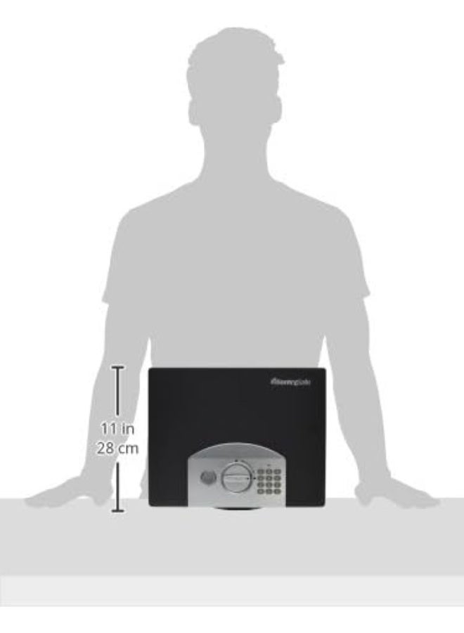 SentrySafe Portable Safe with Customizable Security Code, 0.21 Cubic Feet Compact Anti-Tamper Safe Box for Money, Jewelry, and Valuable Items - Image 2