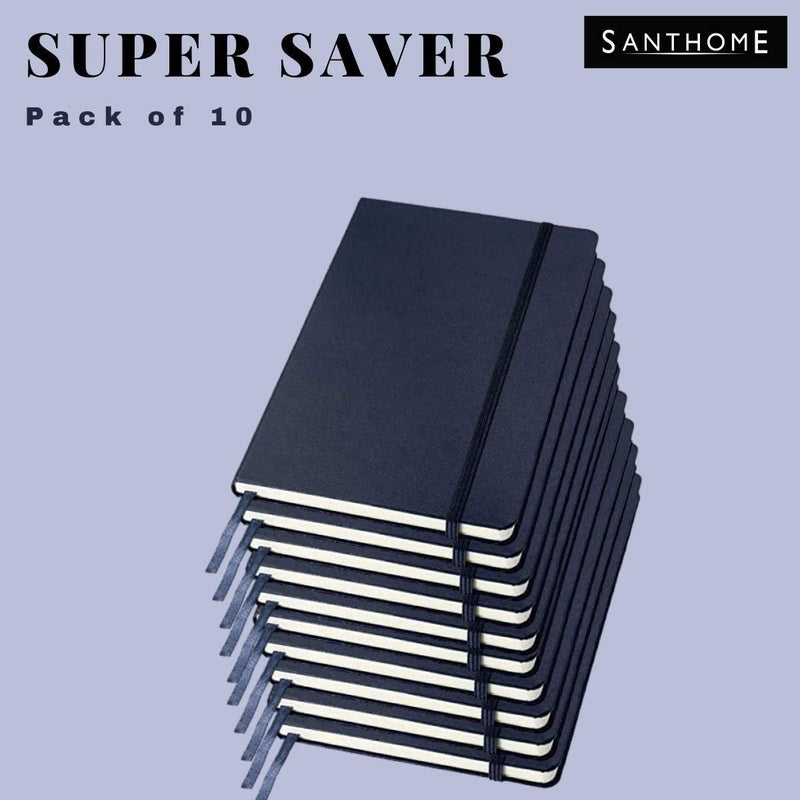 Santhome Classic Lined Notebook Pack of 10 - Image 2