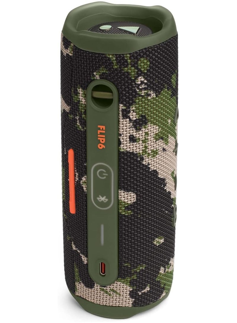 JBPL JBL Flip 6 Portable Bluetooth Speaker with 2-Way Speaker System and Powerful JBL Original Pro Sound, Up to 12 Hours of Playtime, Squad - Image 2