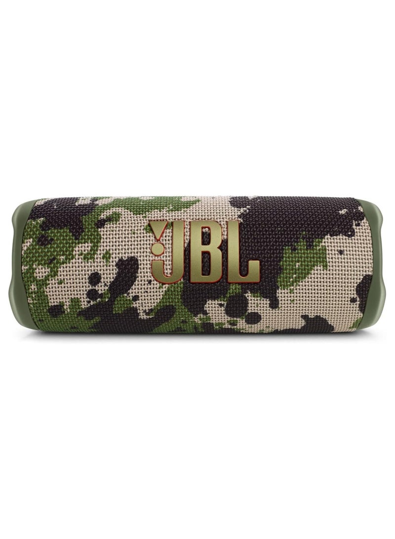 JBPL JBL Flip 6 Portable Bluetooth Speaker with 2-Way Speaker System and Powerful JBL Original Pro Sound, Up to 12 Hours of Playtime, Squad - Image 4