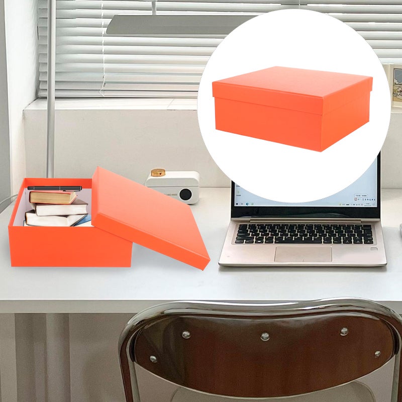 2pcs Packing Box Wrapping Case Storage Box Storage Box Paper Box - Image 2