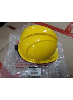 Honeywell Honeywell North Hard Hat Short Brim Vented Four Point Ratchet Suspension Yellow  - Image 2